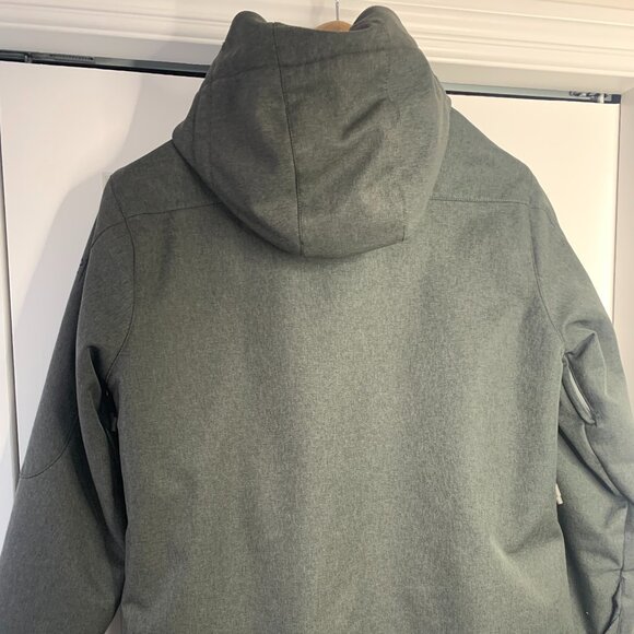 Firefly Women’s Charcoal Grey Hooded Jacket – XL, Polyester, Multiple Zips & Ven - Picture 12 of 16